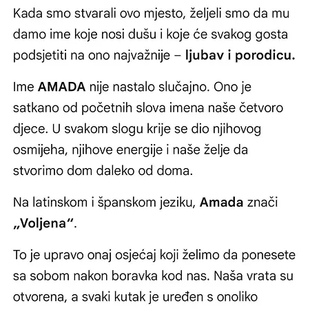Apartment Amada Vranjes